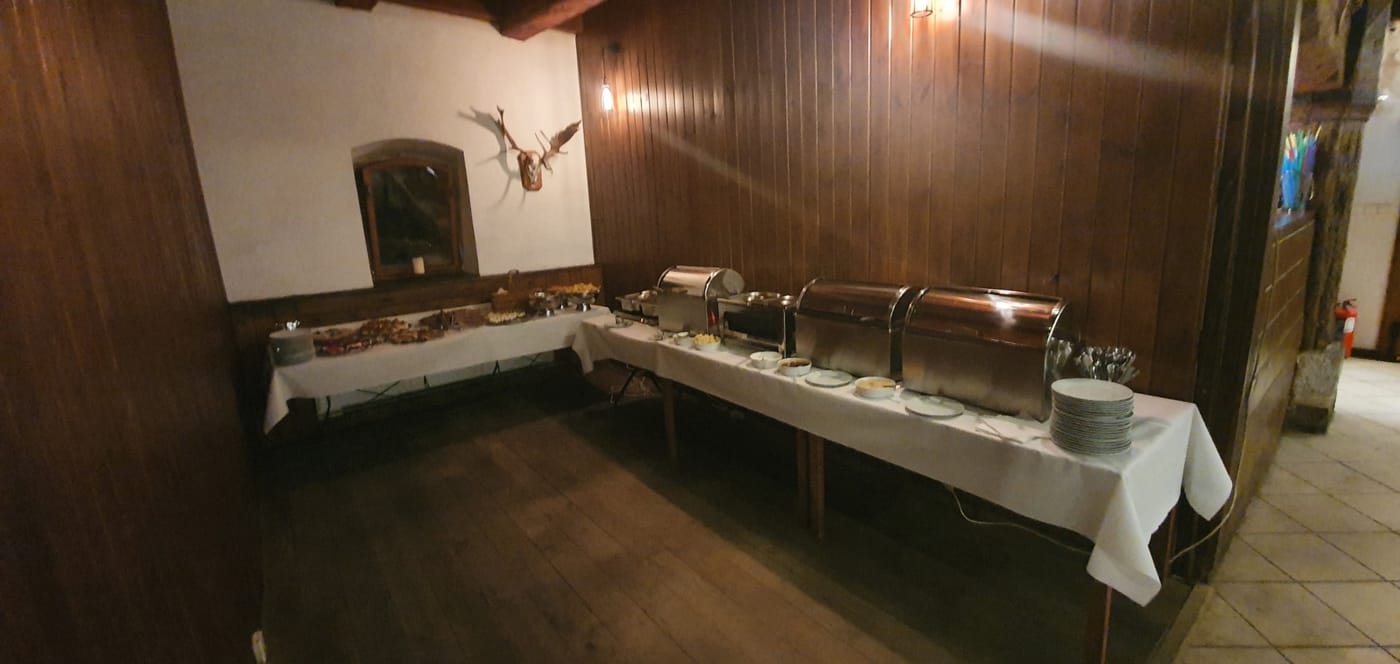 Výhled z terasy na řeku